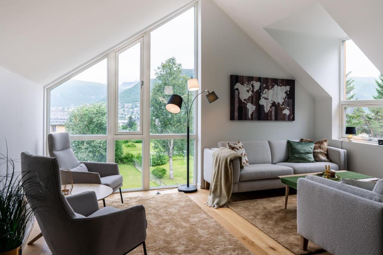Modern Villas In Plush Town Tromso Ngoại thất bức ảnh