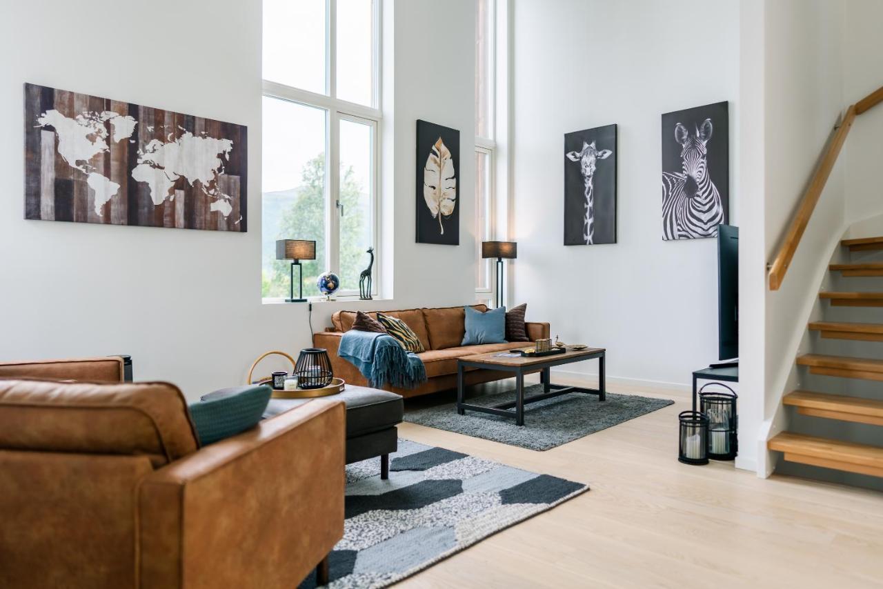 Modern Villas In Plush Town Tromso Ngoại thất bức ảnh
