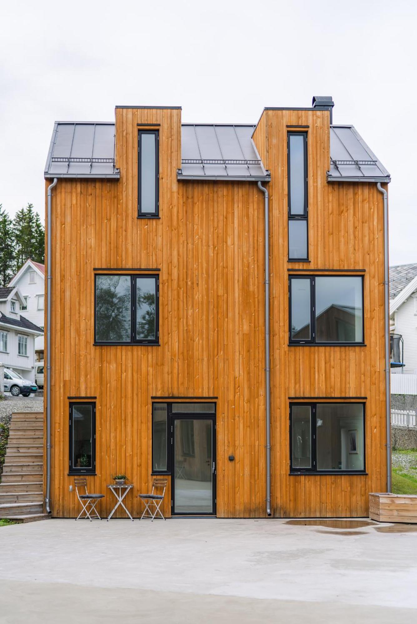 Modern Villas In Plush Town Tromso Ngoại thất bức ảnh